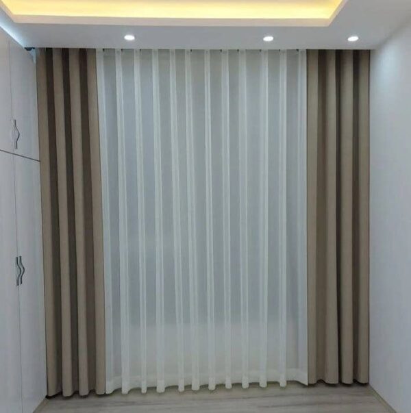 ست پرده شکلاتی