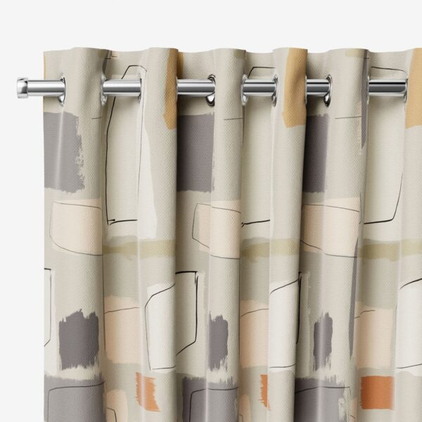 Reishi Truffle Curtains3 پرده پانچ دو - محاسبه پنل